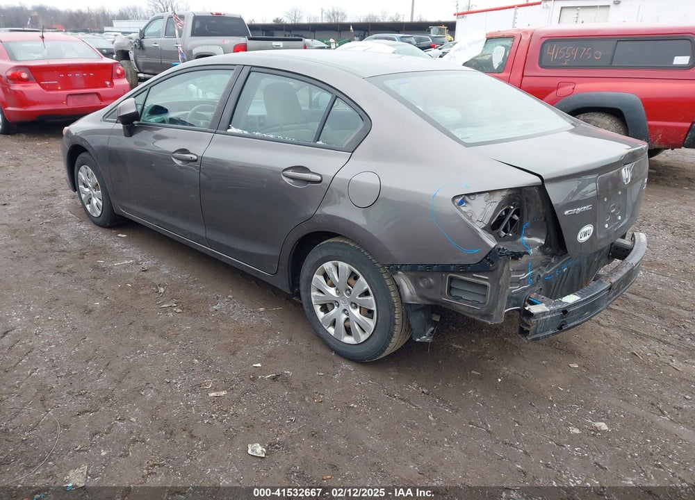 2012 HONDA CIVIC VIN: 19XFB2F56CE032028