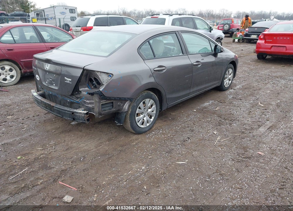 2012 HONDA CIVIC VIN: 19XFB2F56CE032028