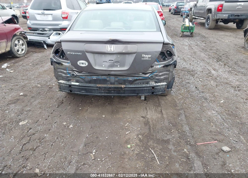 2012 HONDA CIVIC VIN: 19XFB2F56CE032028