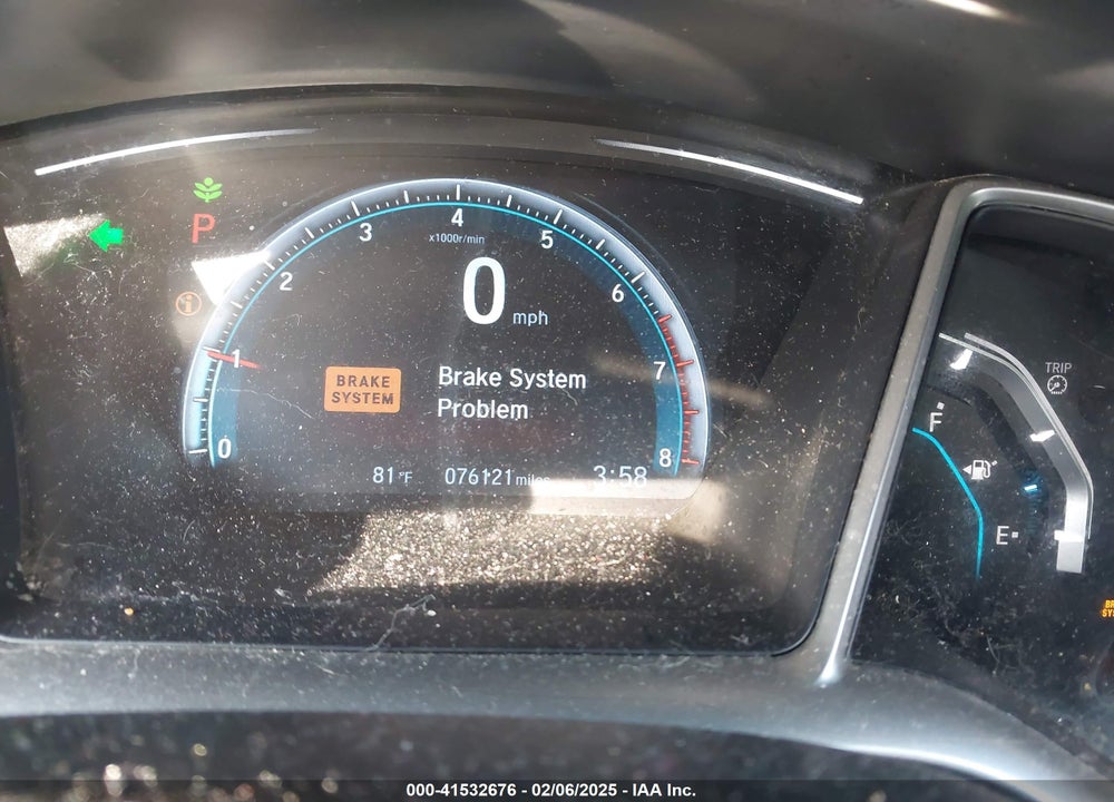 2018 HONDA CIVIC VIN: 2HGFC3B73JH357135