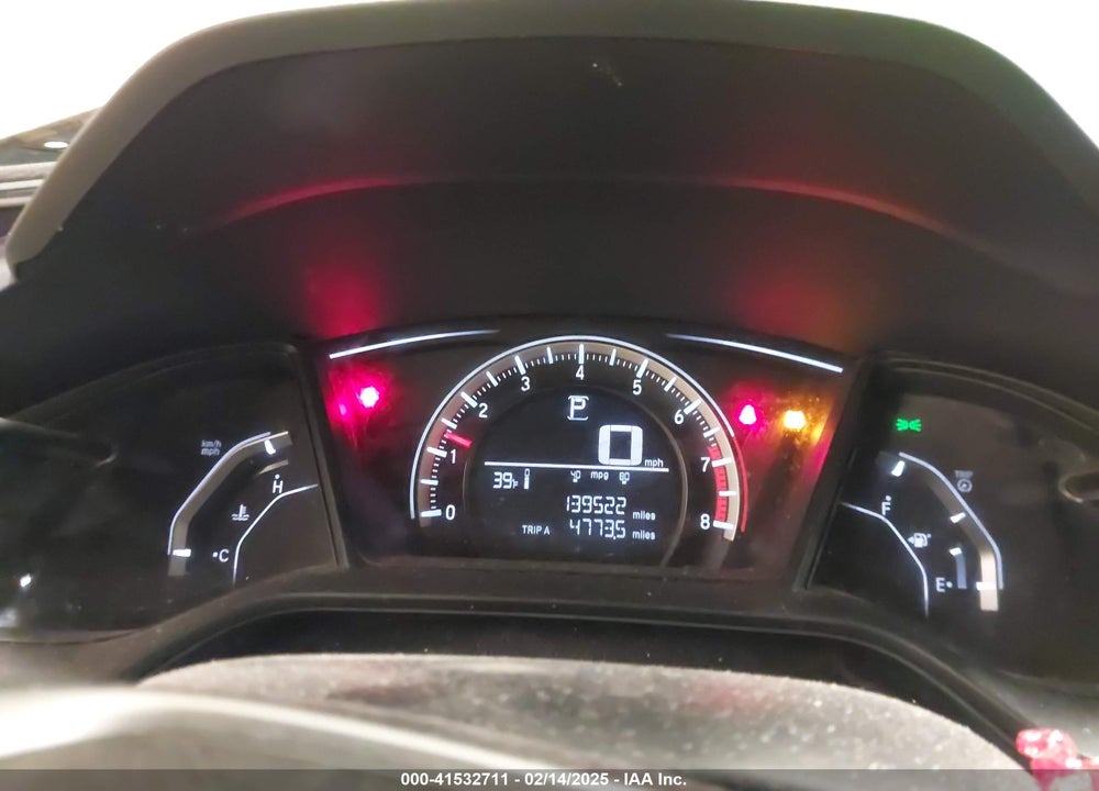 2016 HONDA CIVIC VIN: 2HGFC4B05GH300095