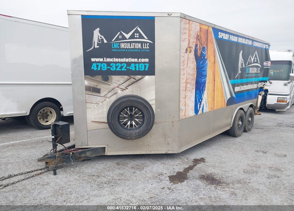 2022 SPARTAN ENCLOSED CARGO VIN: 50XBE1821NA031025