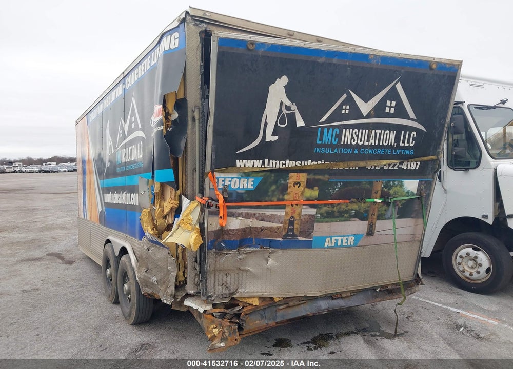2022 SPARTAN ENCLOSED CARGO VIN: 50XBE1821NA031025