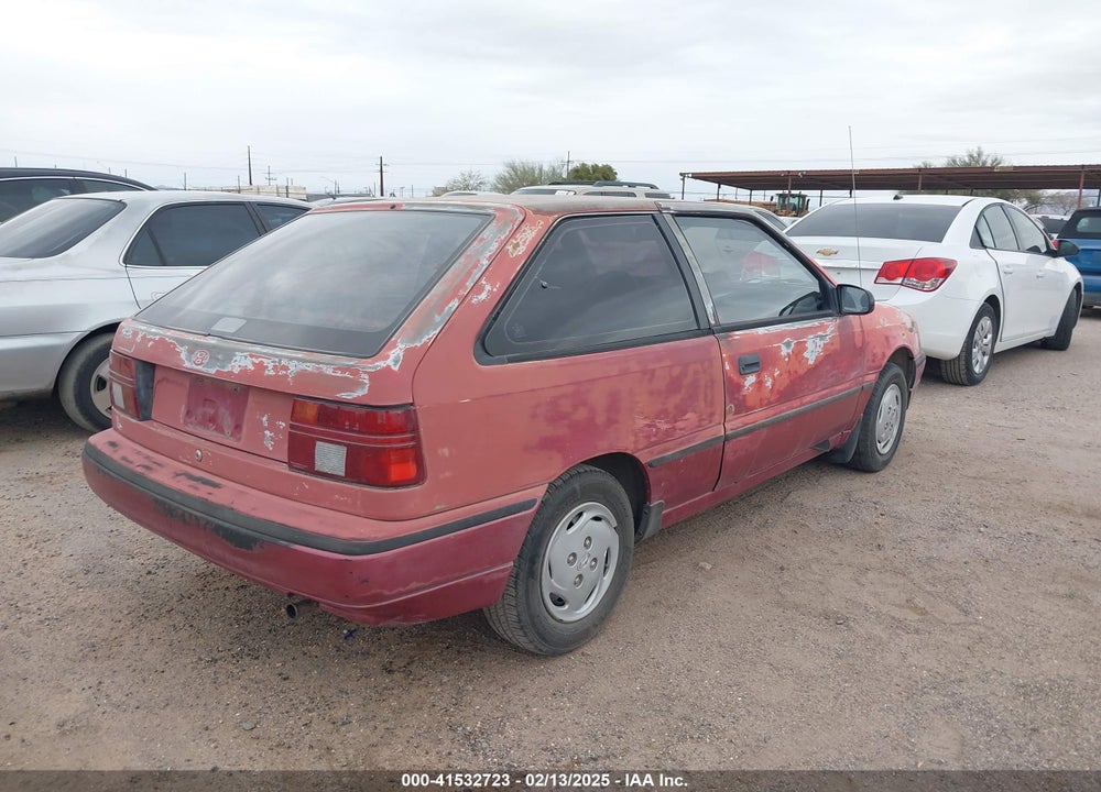 1994 HYUNDAI EXCEL VIN: KMHVD12J5RU319529