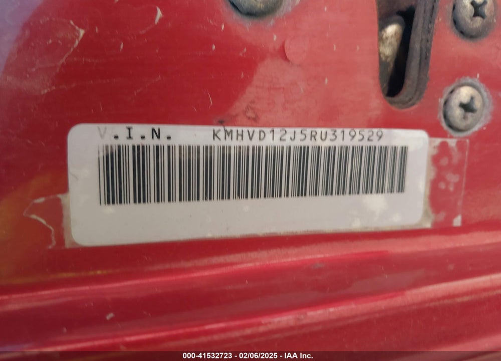 1994 HYUNDAI EXCEL VIN: KMHVD12J5RU319529