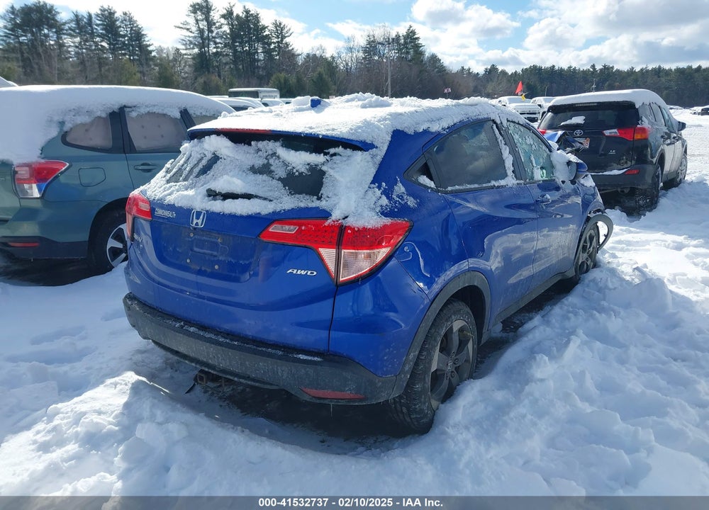 2018 HONDA HR-V VIN: 3CZRU6H78JM724107