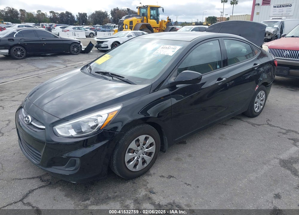 2016 HYUNDAI ACCENT VIN: KMHCT4AE9GU080841
