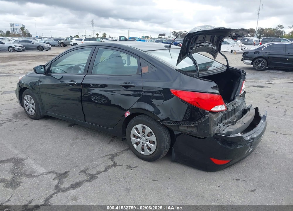 2016 HYUNDAI ACCENT VIN: KMHCT4AE9GU080841