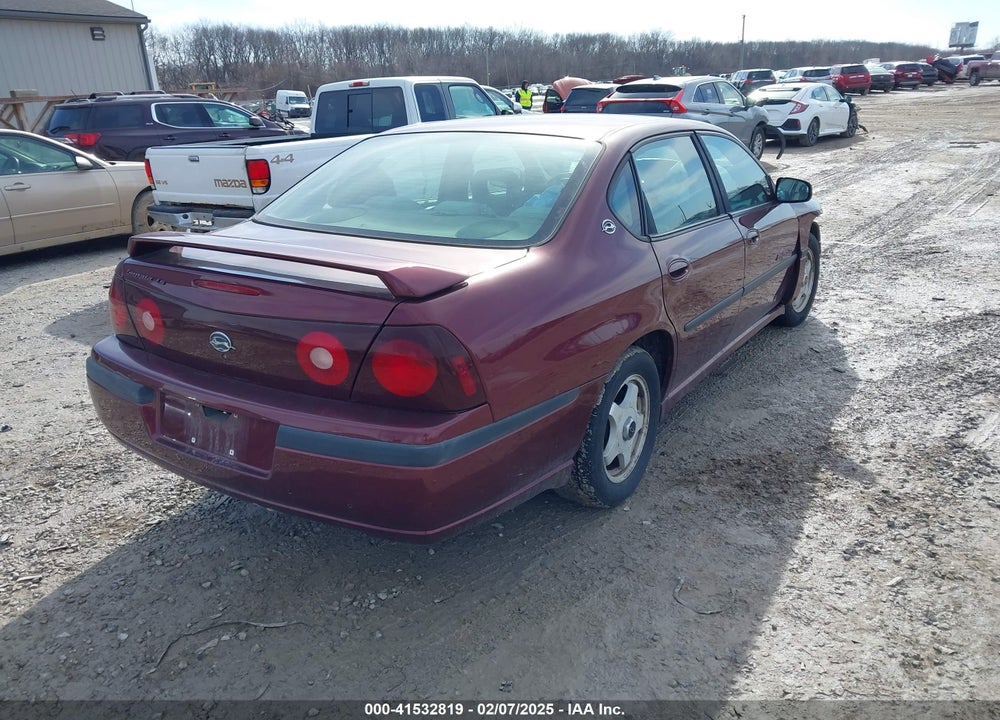 2000 CHEVROLET IMPALA LS VIN: 2G1WH55K2Y9229090