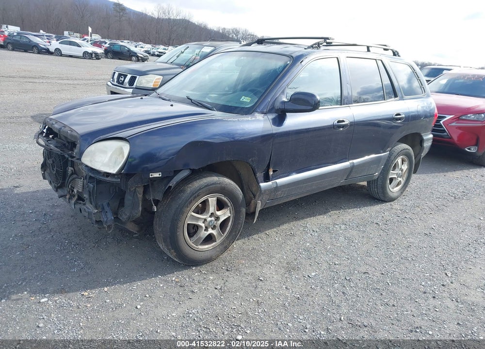 2004 HYUNDAI SANTA FE VIN: KM8SB12B44U659863