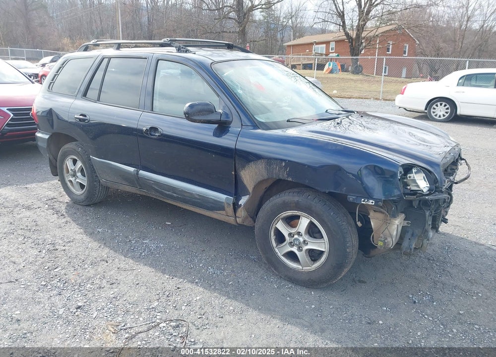 2004 HYUNDAI SANTA FE VIN: KM8SB12B44U659863