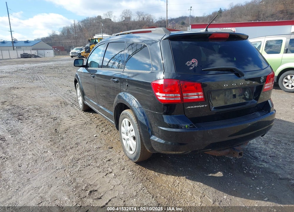 2016 DODGE JOURNEY SE VIN: 3C4PDCAB3GT114687