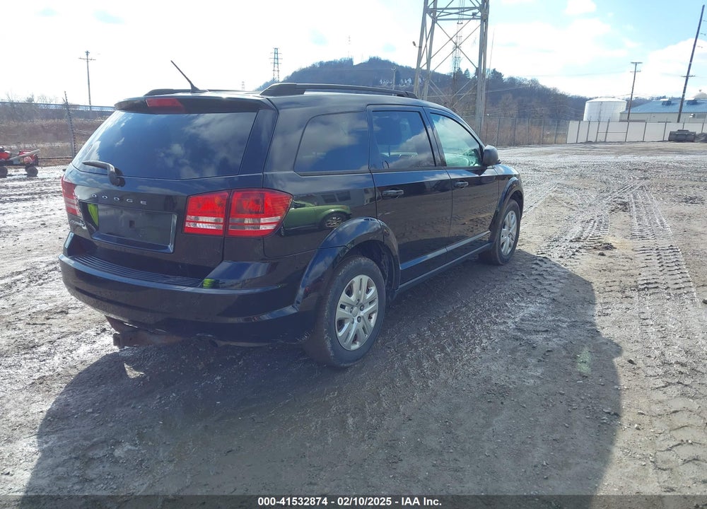 2016 DODGE JOURNEY SE VIN: 3C4PDCAB3GT114687