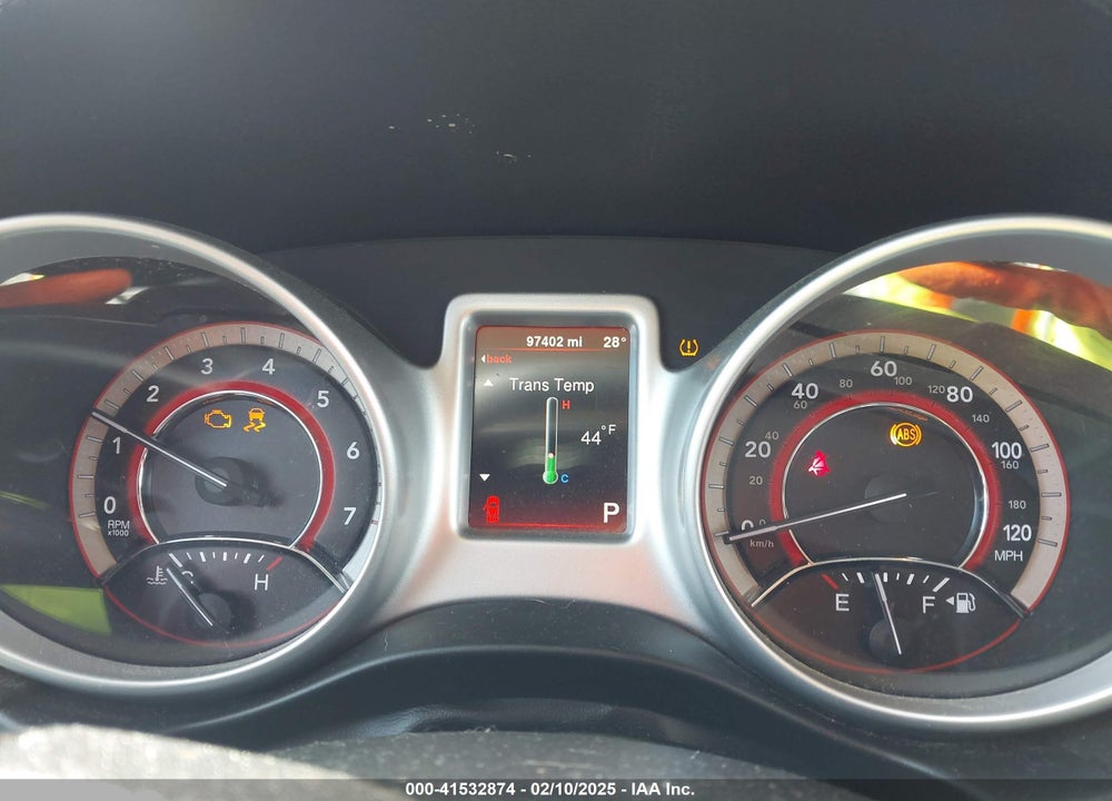 2016 DODGE JOURNEY SE VIN: 3C4PDCAB3GT114687
