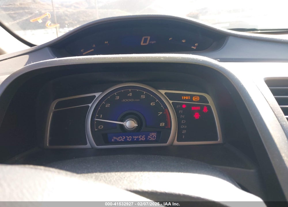 2009 HONDA CIVIC VIN: 2HGFA16819H328094