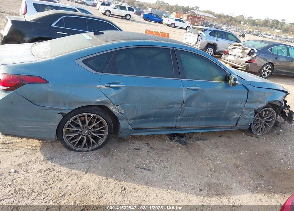 2018 GENESIS G80 3.3T SPORT VIN: KMHGN4JB7JU236576