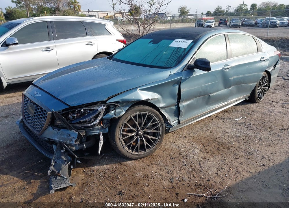 2018 GENESIS G80 3.3T SPORT VIN: KMHGN4JB7JU236576
