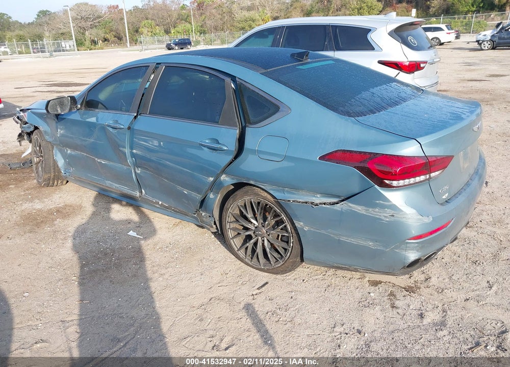 2018 GENESIS G80 3.3T SPORT VIN: KMHGN4JB7JU236576