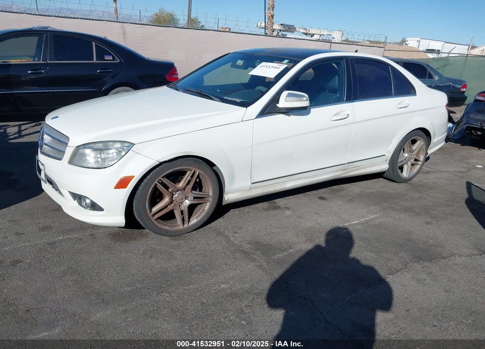 2009 MERCEDES-BENZ C 300 LUXURY/SPORT VIN: WDDGF54X59R063644