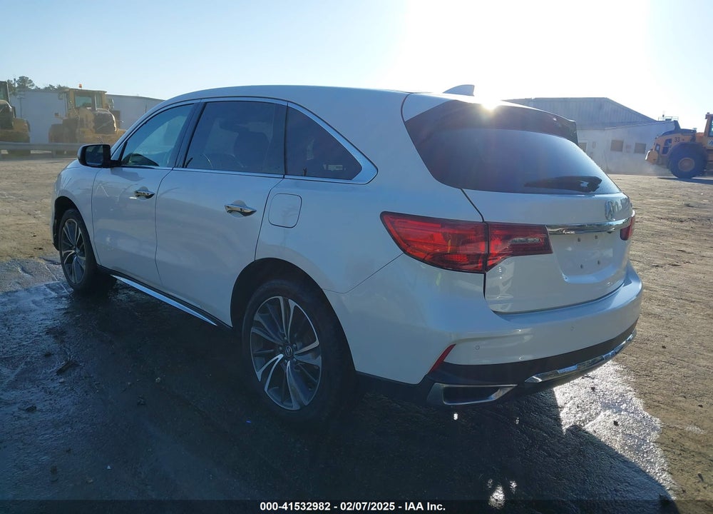 2020 ACURA MDX TECHNOLOGY PACKAGE VIN: 5J8YD3H58LL003158
