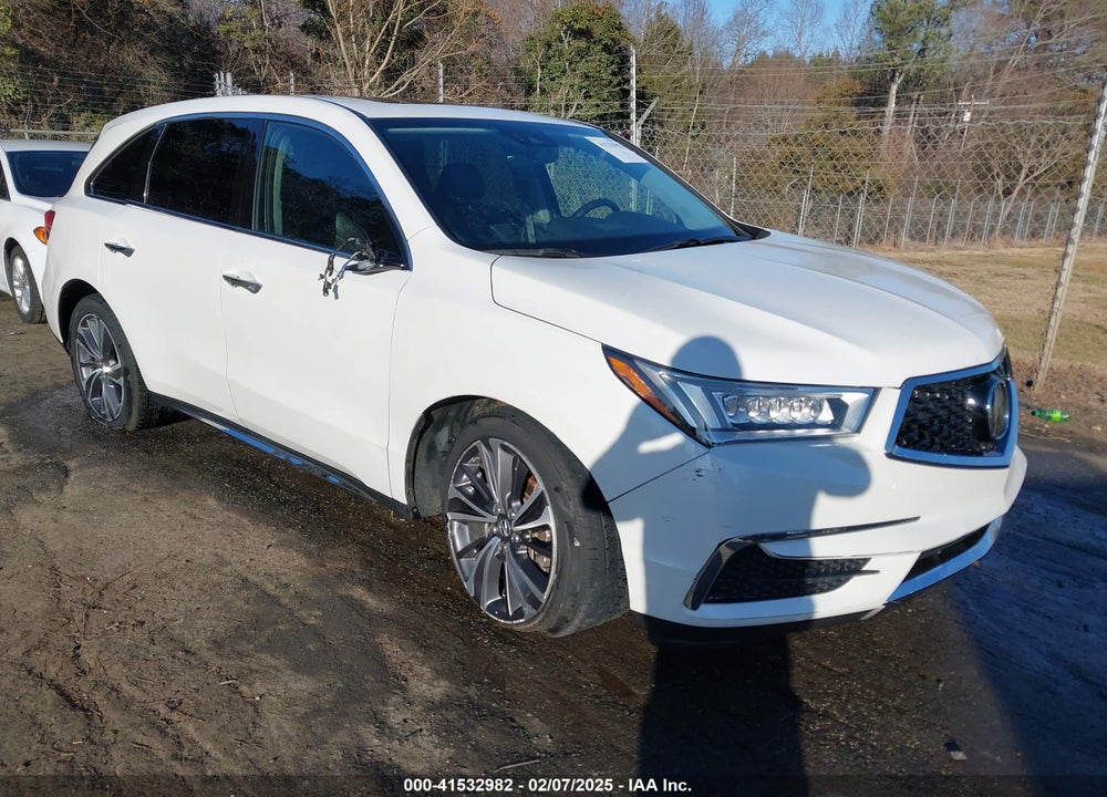 2020 ACURA MDX TECHNOLOGY PACKAGE VIN: 5J8YD3H58LL003158