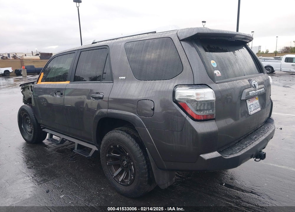 2018 TOYOTA 4RUNNER VIN: JTEZU5JR4J5189290