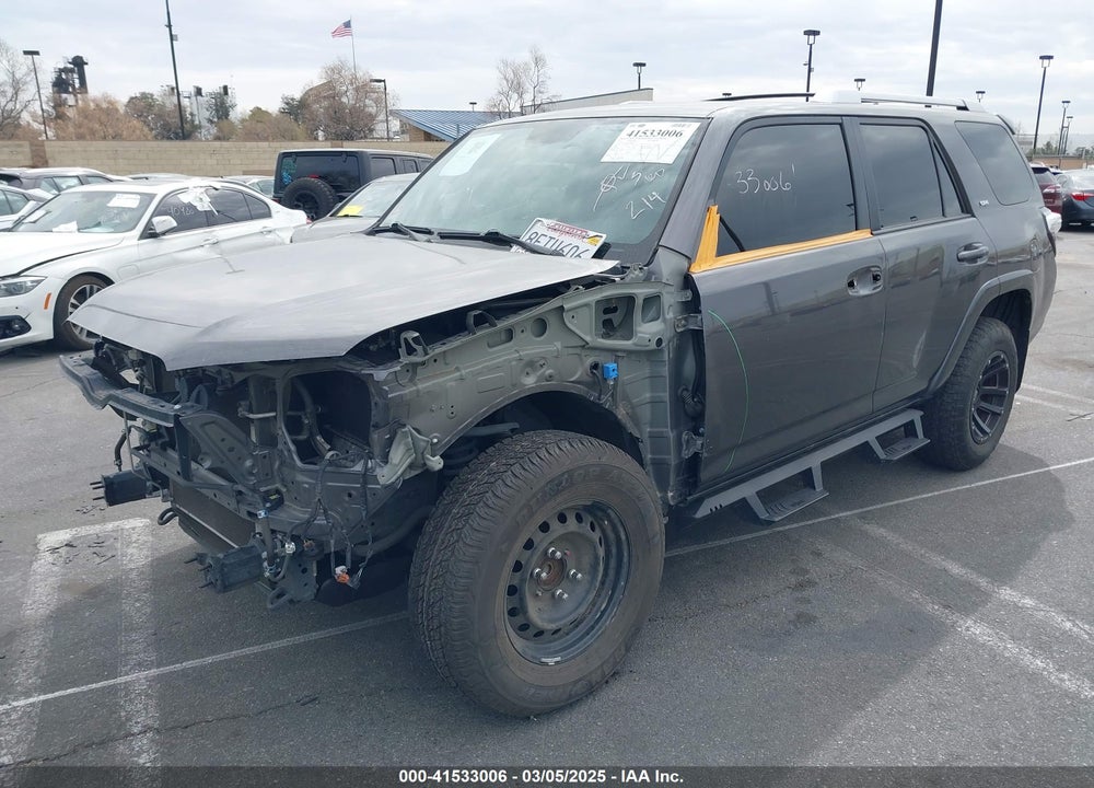 2018 TOYOTA 4RUNNER VIN: JTEZU5JR4J5189290