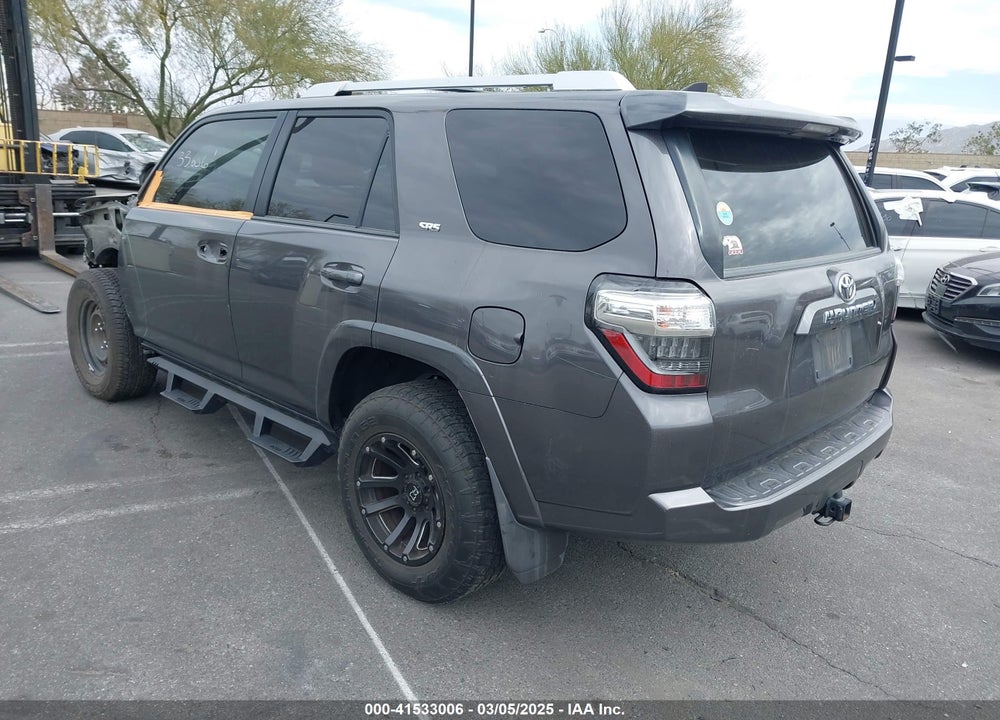 2018 TOYOTA 4RUNNER VIN: JTEZU5JR4J5189290
