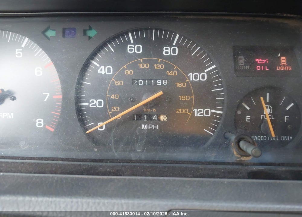 1987 TOYOTA CAMRY DLX VIN: JT2SV21W6H0018984
