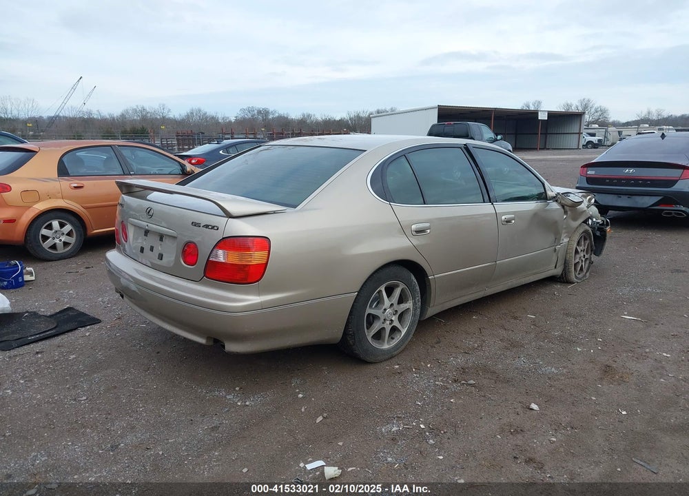 2000 LEXUS GS 400 VIN: JT8BH68X4Y0024947