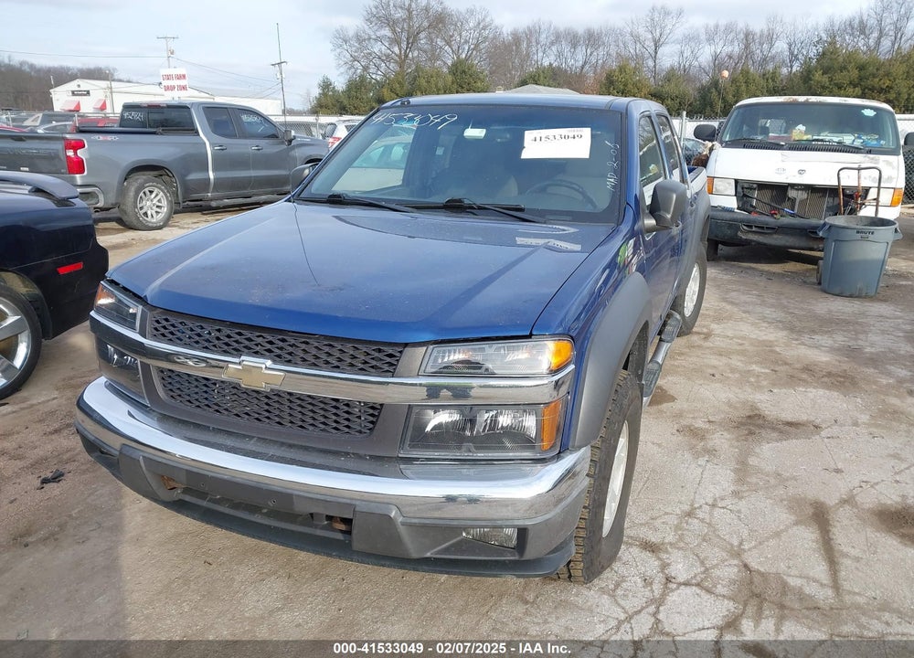 2006 CHEVROLET COLORADO VIN: 1GCDT136168172224