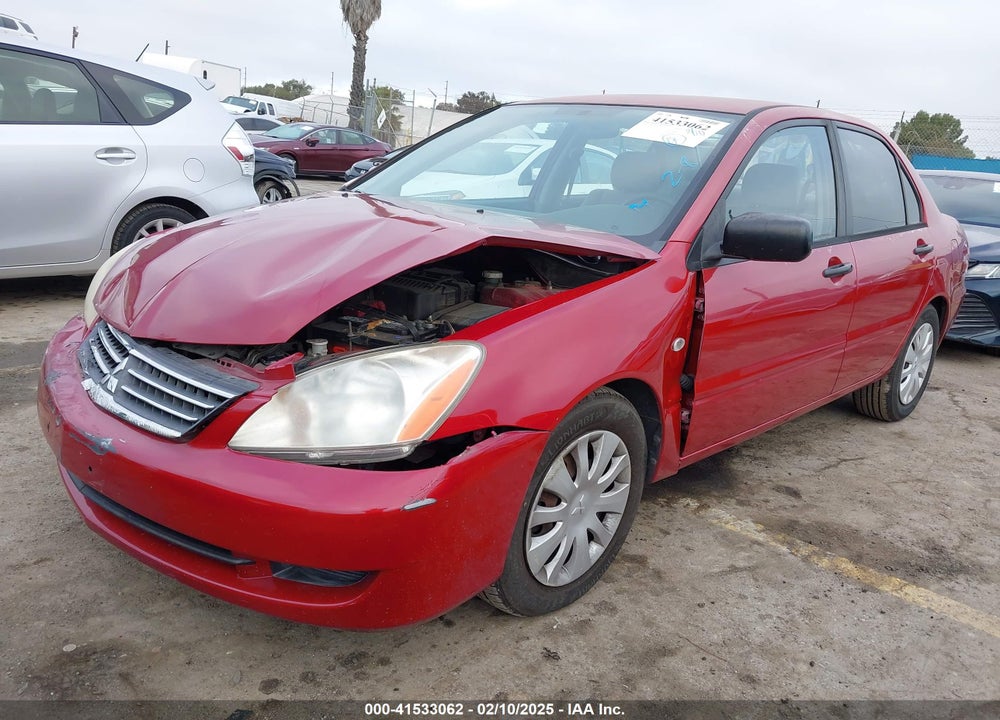 2006 MITSUBISHI LANCER VIN: JA3AJ26E16U035856