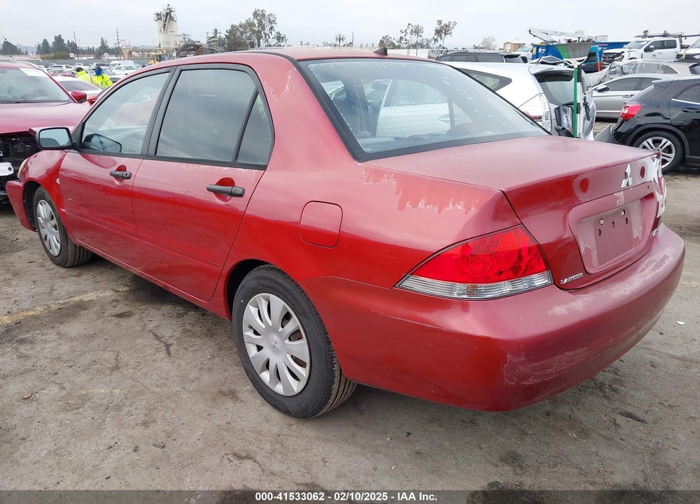 2006 MITSUBISHI LANCER VIN: JA3AJ26E16U035856