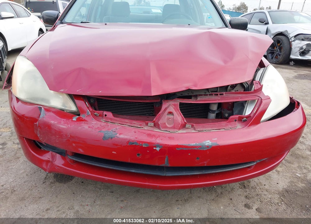2006 MITSUBISHI LANCER VIN: JA3AJ26E16U035856