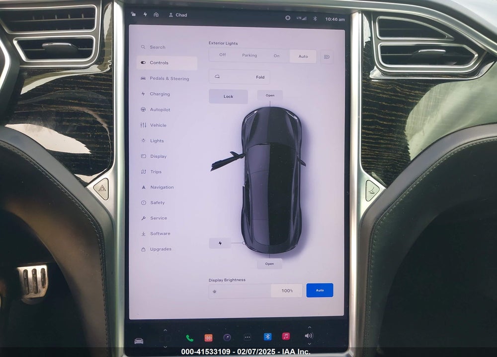 2017 TESLA MODEL S VIN: 5YJSA1E28HF202944