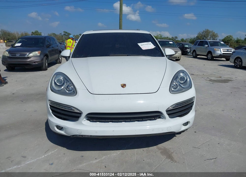 2014 PORSCHE CAYENNE HYBRID S VIN: WP1AE2A20ELA51424