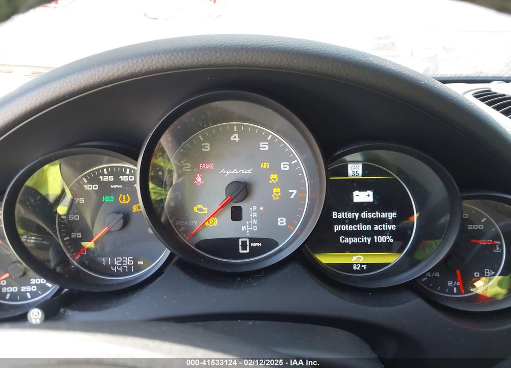 2014 PORSCHE CAYENNE HYBRID S VIN: WP1AE2A20ELA51424