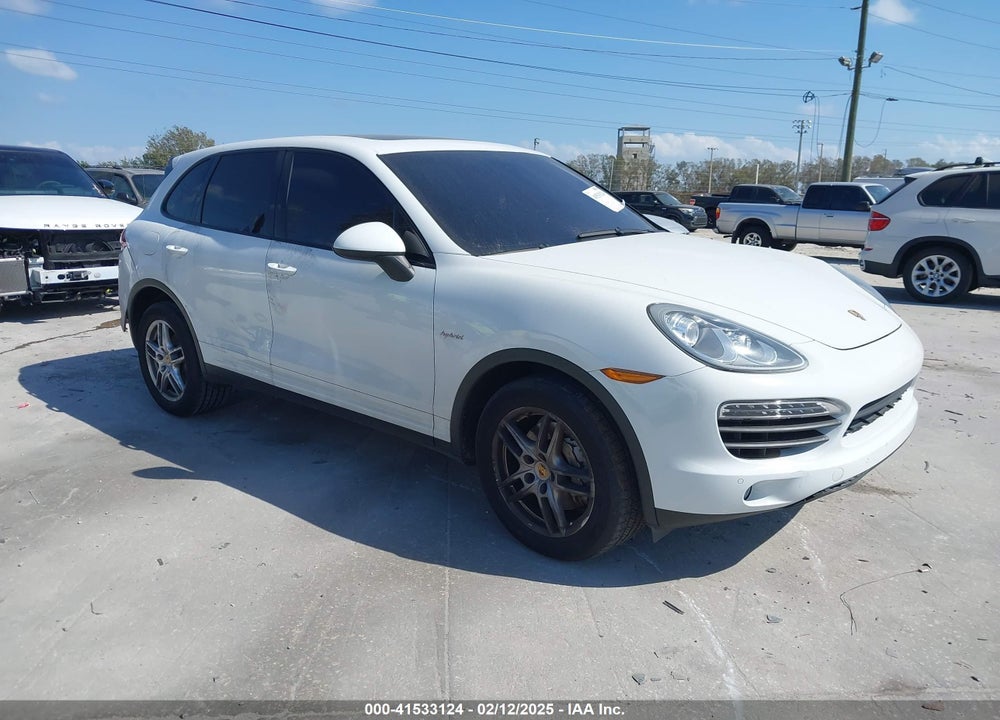 2014 PORSCHE CAYENNE HYBRID S VIN: WP1AE2A20ELA51424