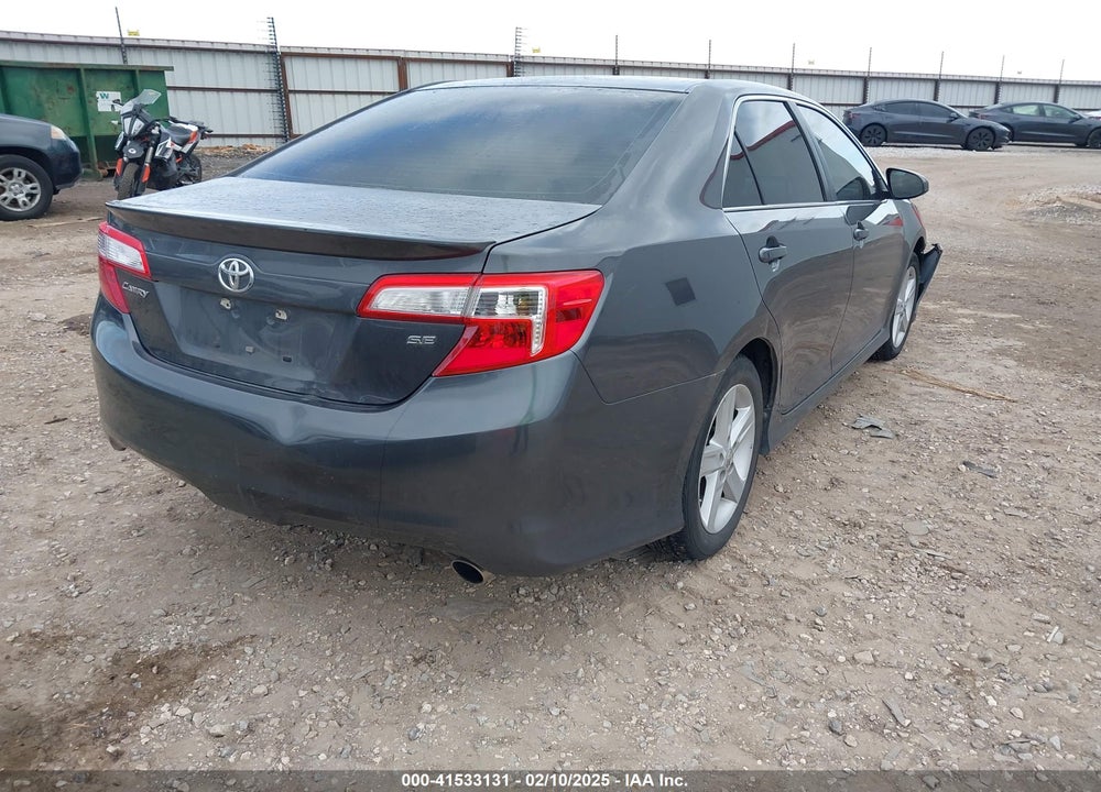 2012 TOYOTA CAMRY SE VIN: 4T1BF1FK6CU189820