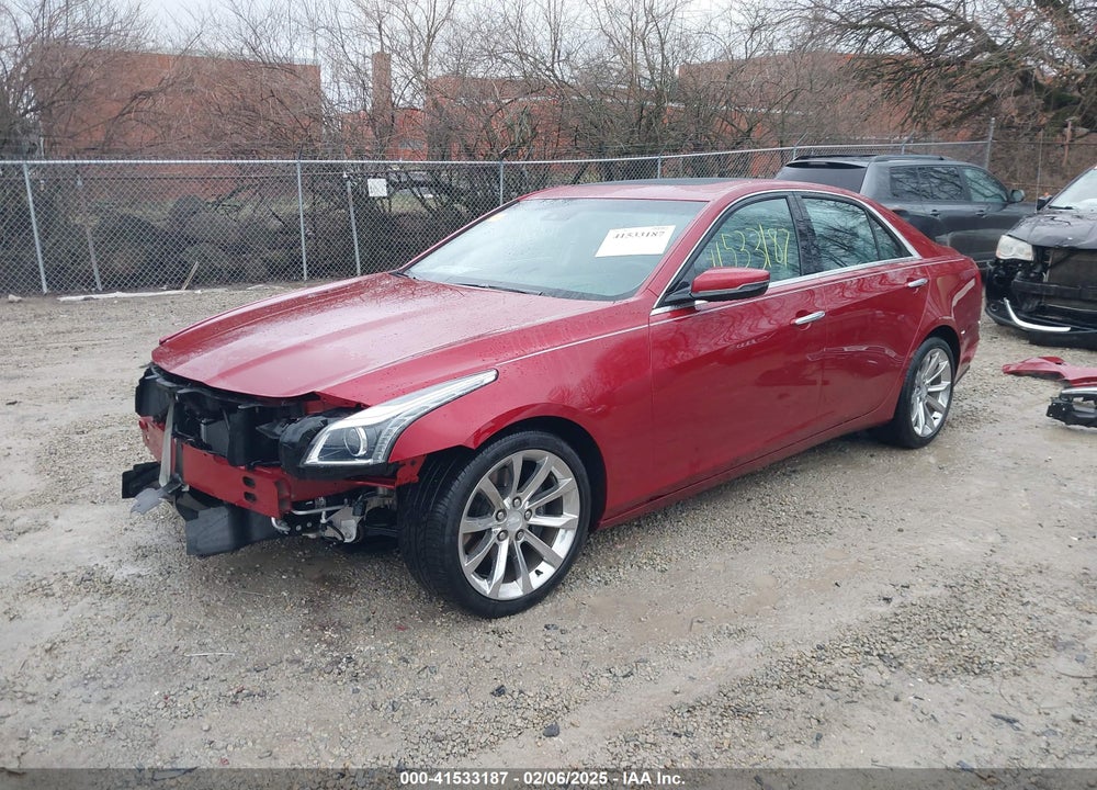 2017 CADILLAC CTS LUXURY VIN: 1G6AX5SX1H0146283