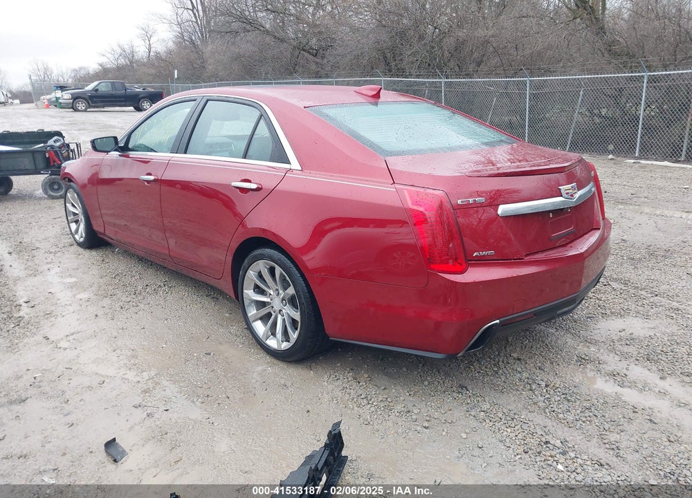 2017 CADILLAC CTS LUXURY VIN: 1G6AX5SX1H0146283