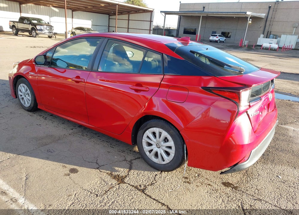 2019 TOYOTA PRIUS VIN: JTDKARFU2K3069858