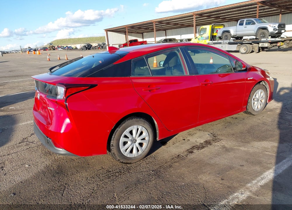 2019 TOYOTA PRIUS VIN: JTDKARFU2K3069858