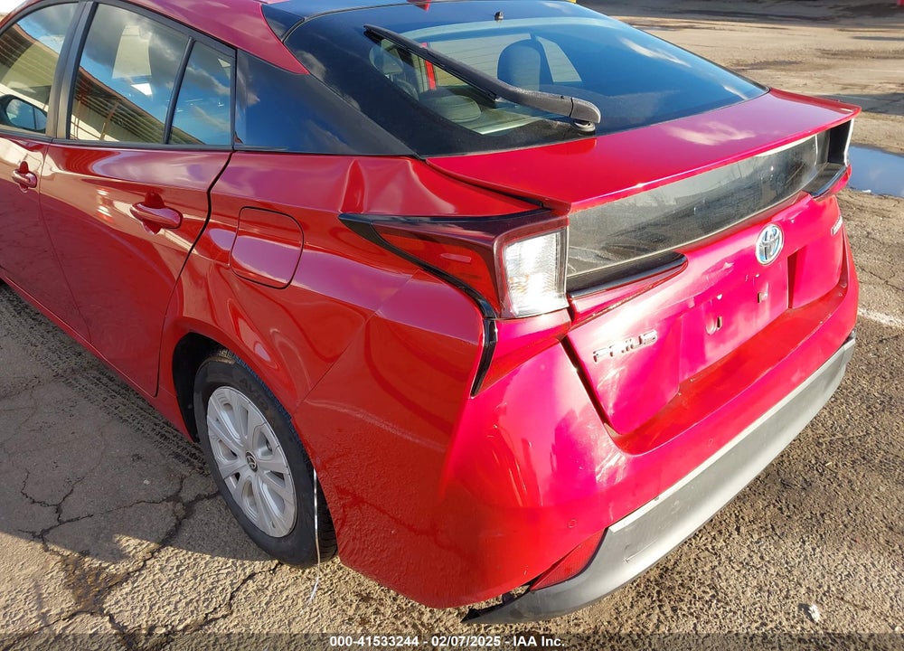 2019 TOYOTA PRIUS VIN: JTDKARFU2K3069858