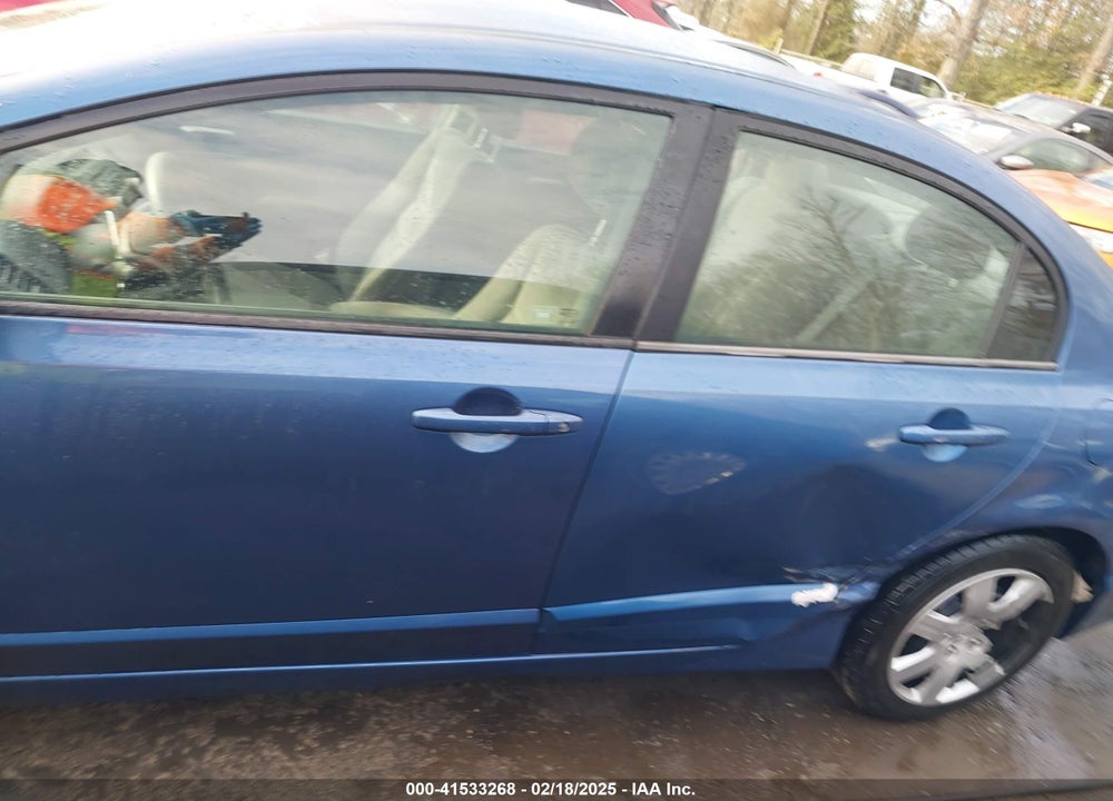2008 HONDA CIVIC VIN: 2HGFA16598H522182