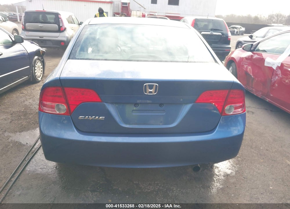 2008 HONDA CIVIC VIN: 2HGFA16598H522182