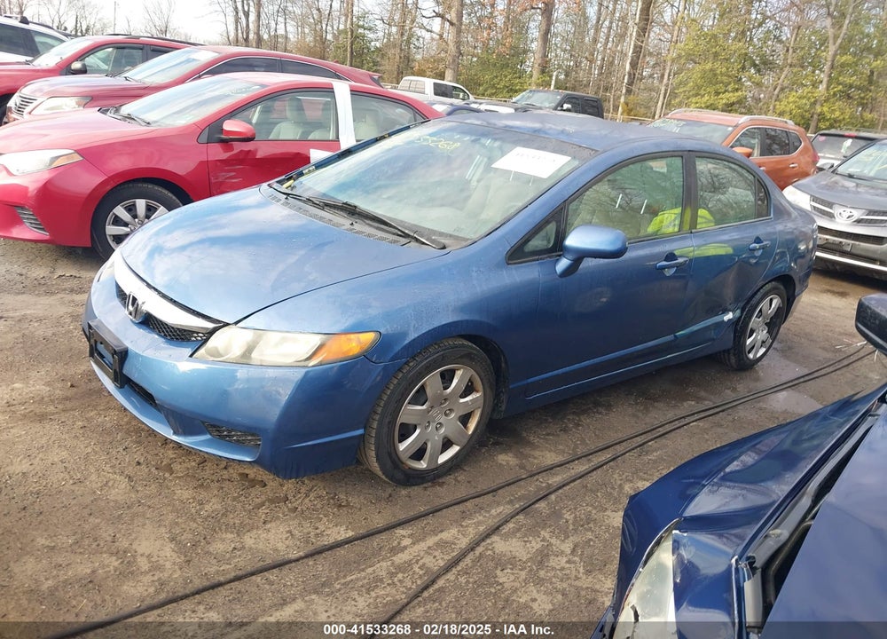 2008 HONDA CIVIC VIN: 2HGFA16598H522182
