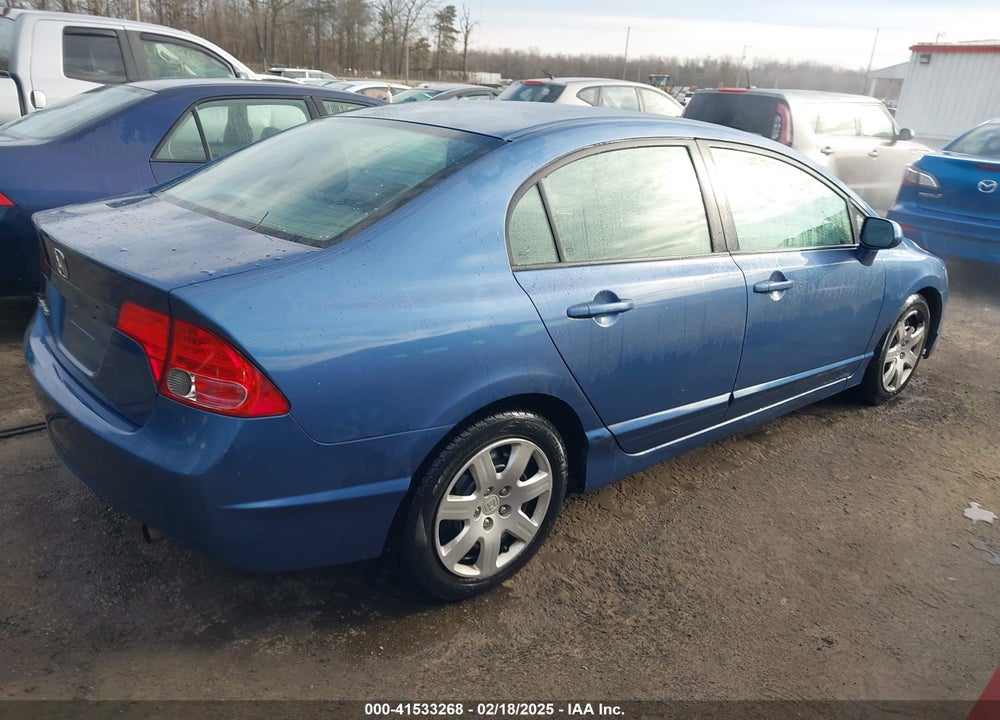 2008 HONDA CIVIC VIN: 2HGFA16598H522182