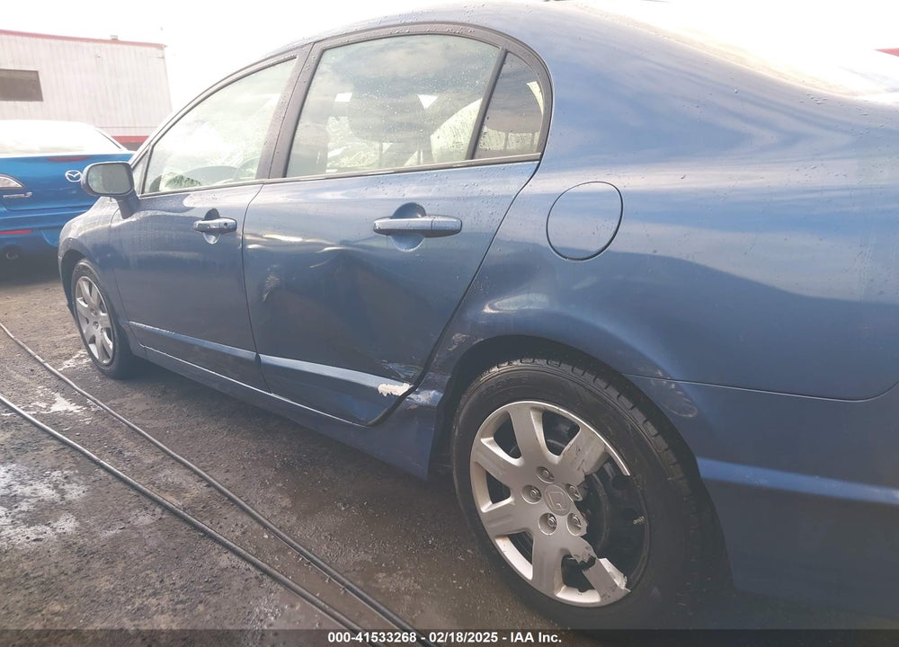 2008 HONDA CIVIC VIN: 2HGFA16598H522182