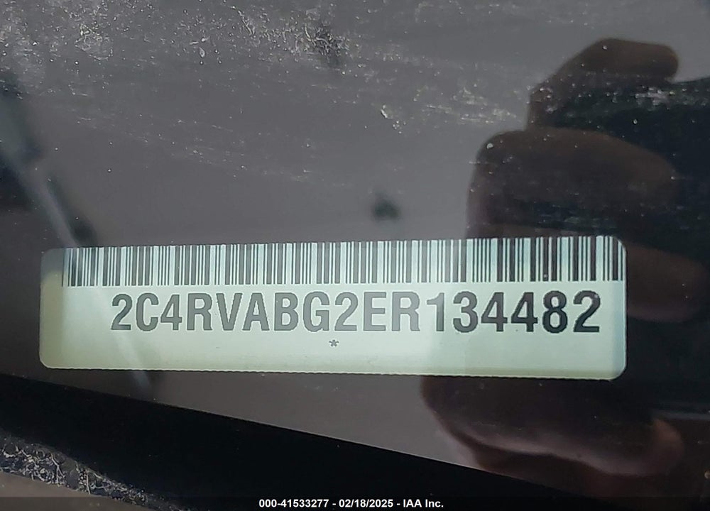 2014 VOLKSWAGEN ROUTAN SE VIN: 2C4RVABG2ER134482